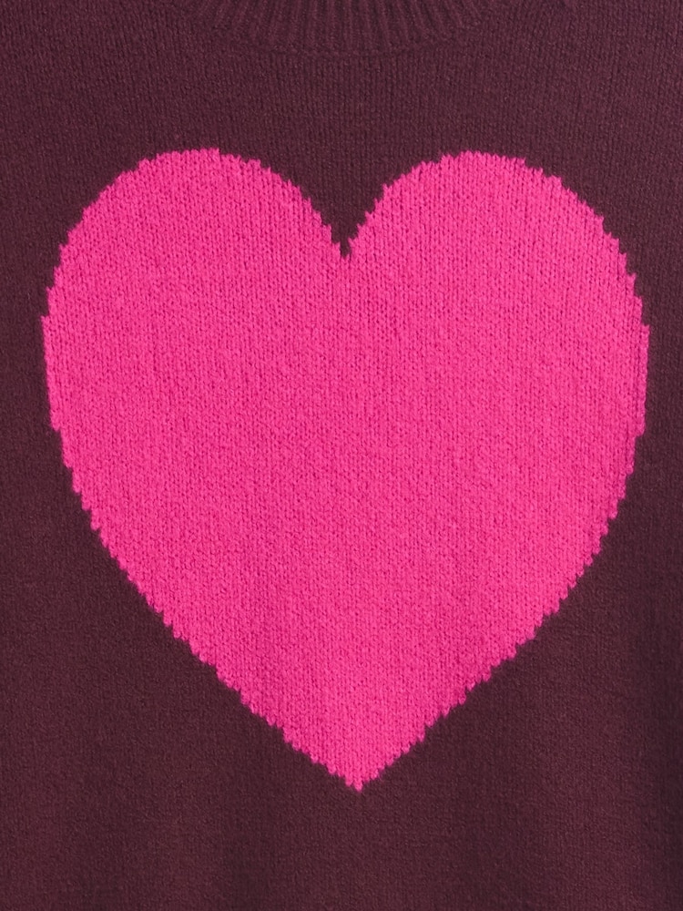 Gap Burgundy Red CashSoft Crew Neck Sweatshirt (4-13yrs) (4-13yrs) - Image 2 of 2 Gap Burgundy Red CashSoft Crew Neck Sweatshirt (4-13yrs) (4-13yrs) - Image 2 of 2