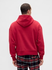 Gap Red VintageSoft NAP Logo Hoodie - Image 2 of 4