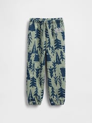 Pantalones de chándal relajados sin cierre con logo de Gap (6 meses-5 años) (12 meses-5 años) - Imagen 1 de 3