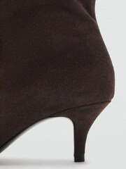 Mango Brown Ankle Boots After - Image 3 of 4