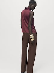 Mango Red Stonak Blouse - Image 2 of 6