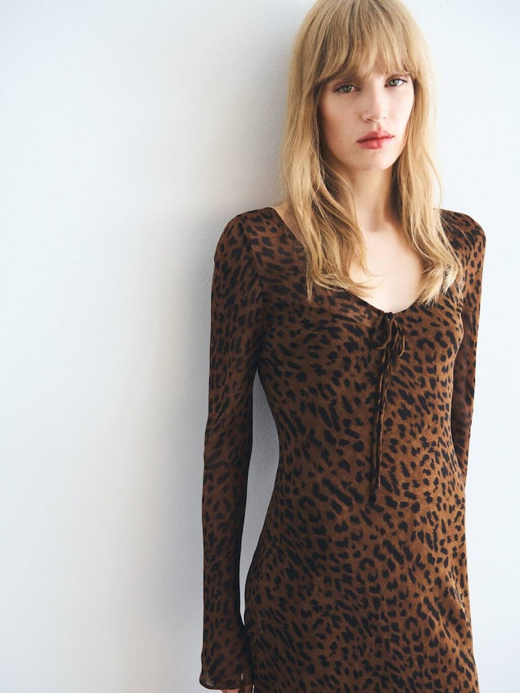 Mango Black Dress Valeria - Image 2 of 6