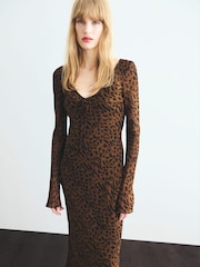Mango Black Dress Valeria - Image 3 of 6
