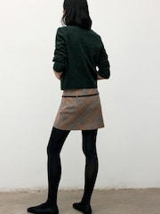 Mango Green Knitted Button Cardigan - Image 3 of 6