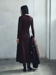 Mango Brown Dress Celina - Image 2 of 6