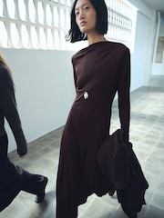 Mango Brown Dress Celina - Image 4 of 6