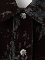 Mango Brown Velvet Jacket - Image 5 of 5