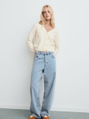 Mango White Lady Cardigan - Image 1 of 6