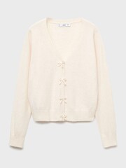 Mango White Lady Cardigan - Image 5 of 6