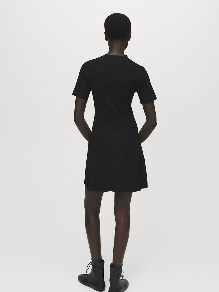 Mango Black Dress Domino - Image 2 of 7