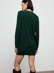 Mango Green Fine-Knit Dress - Image 3 of 6