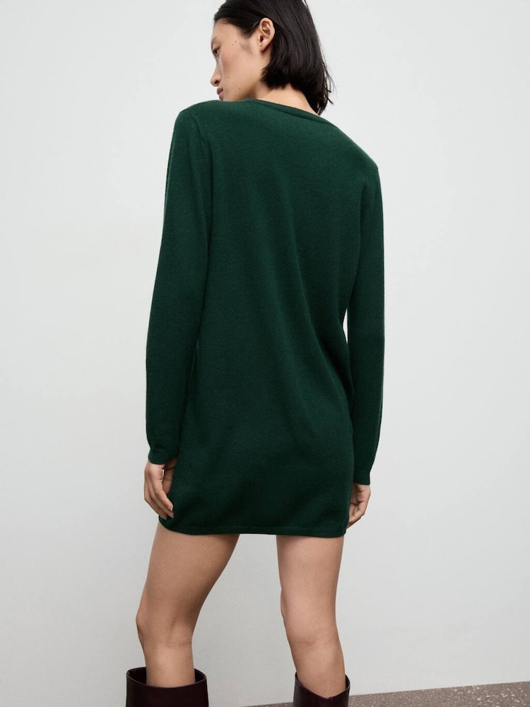 osaka relaxed knit dress Bone Osaka Dress