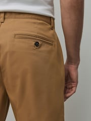 Ochre Yellow Slim Fit Cotton Rich Stretch Chinos - Image 6 of 6