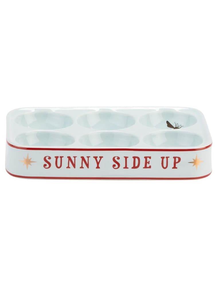 Yvonne Ellen Blue Egg Holder Sunny Side - Image 1 of 4 Yvonne Ellen Blue Egg Holder Sunny Side - Image 1 of 4