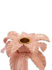 Yvonne Ellen Pink Palm Candlestick Holders - Image 3 of 3