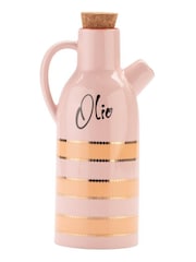 Yvonne Ellen Pink Stripe Oil Pourer - Image 1 of 3
