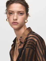 Mango Brown Shirt Trini - Image 2 of 6