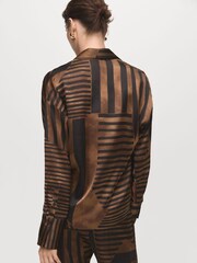 Mango Brown Shirt Trini - Image 4 of 6