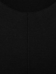 Mango Black Fine-Knit Fitted Sweater - Image 7 of 7