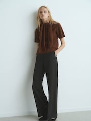 Mango Brown Leire Sweater - Image 1 of 6