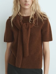 Mango Brown Leire Sweater - Image 3 of 6