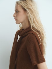 Mango Brown Leire Sweater - Image 4 of 6