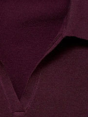 Mango Red Long-Sleeved Polo-Neck Sweater - Image 6 of 6