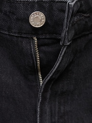 Mango Black Danila Wide Leg High-Rise Jeans - Image 6 of 6