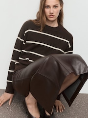 Mango Brown Marina Sweater - Image 3 of 7