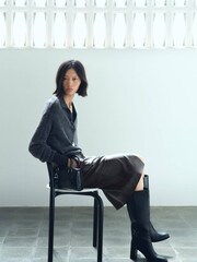 Mango Brown Pencil Skirt - Image 2 of 6