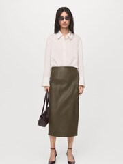 Mango Green Sara Skirt - Image 1 of 7