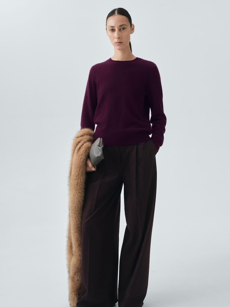 Mango Red Sweater Bahia Jumper - Image 1 of 6