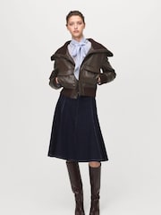 Mango Blue Skirt Luna - Image 1 of 6