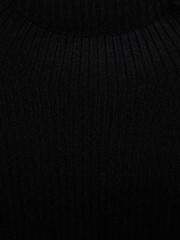 Mango Black Asymmetrical Sweater With Buttons - Image 7 of 7