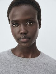Mango Grey Bahia Cashmere Sweater - Image 4 of 6