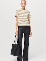 Mango Black Trousers Connie - Image 1 of 6