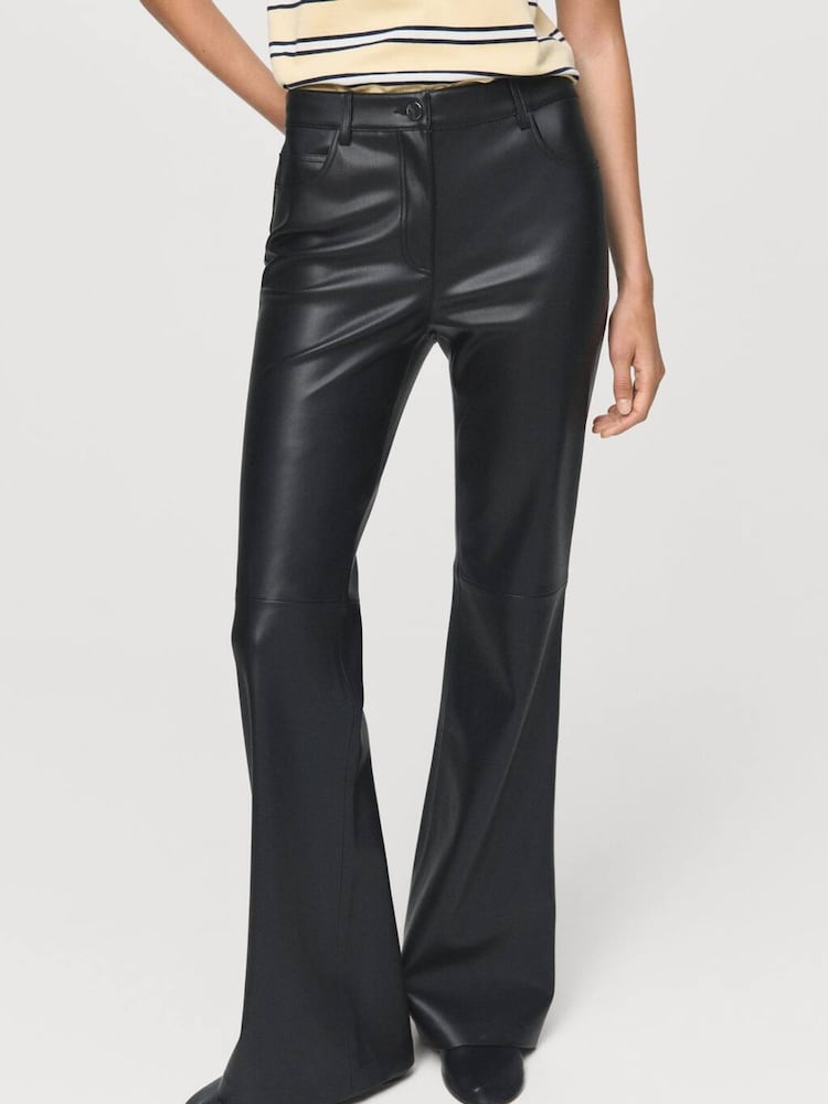 Mango Black Trousers Connie - Image 2 of 6