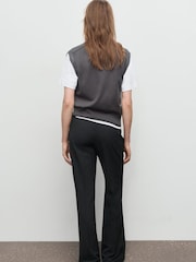 Mango Grey Waistcoat Bollo - Image 2 of 7