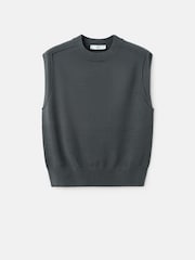 Mango Grey Waistcoat Bollo - Image 6 of 7