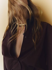 Mango Brown Shirt Jaguar - Image 4 of 6