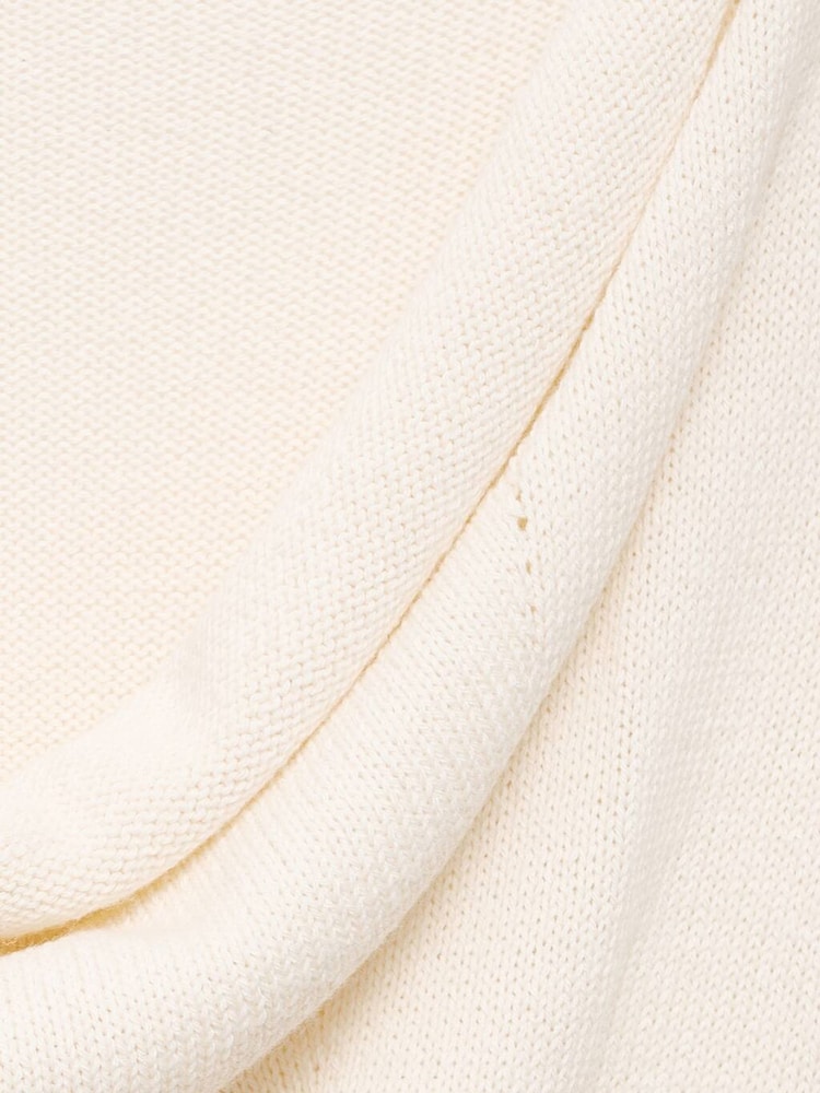 Mango White Cowl Neck Sweater - Image 7 of 7