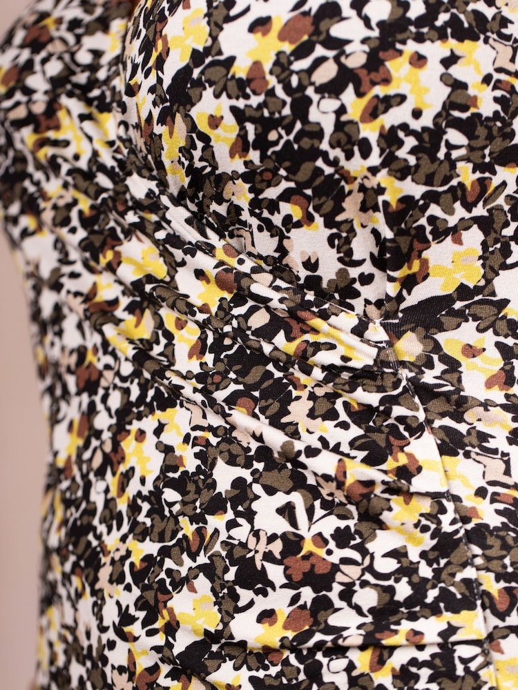 Lakeland Clothing Yellow Verona Wrap Top - Image 6 of 6 Lakeland Clothing Yellow Verona Wrap Top - Image 6 of 6