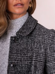 Lakeland Clothing Radella Wool Blend Black Coat - Image 5 of 6