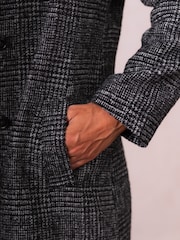 Lakeland Clothing Radella Wool Blend Black Coat - Image 6 of 6
