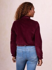 Lakeland Clothing Red Maple Fine Cord Blouse - صورة 4 من 6