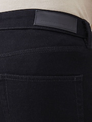 French Connection Black Cotton Blend Slim Fit Stretch Jeans - Image 4 of 4