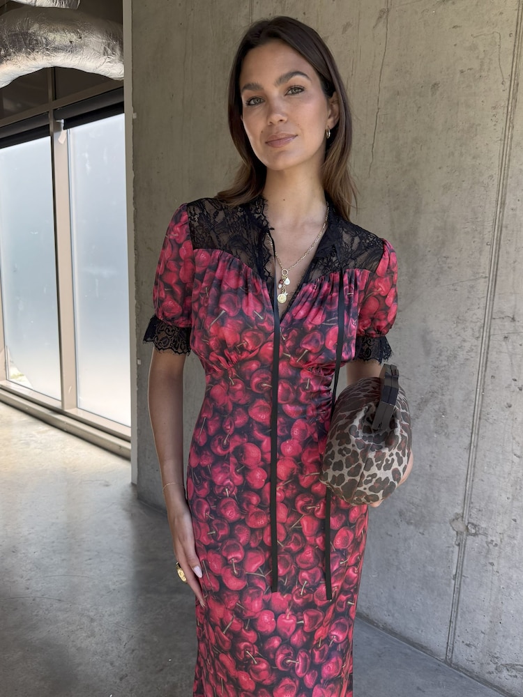Never Fully Dressed Cherry Lyla Dress - صورة 2 من 6 Never Fully Dressed Cherry Lyla Dress - صورة 2 من 6