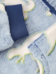 Monsoon Blue Glow In The Dark Dinosaur Onesie - Image 3 of 3