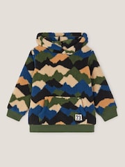 Monsoon Green Camo Mountain Fleece Hoodie - Image 1 of 1