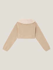 Monsoon Detachable Collar Fuzzy Cardigan - Slika 2 iz 3